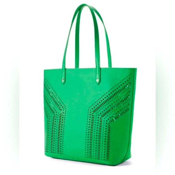 Stella & Dot Handbags - Stella and Dot Kelly Green Fillmore Tote Bag
